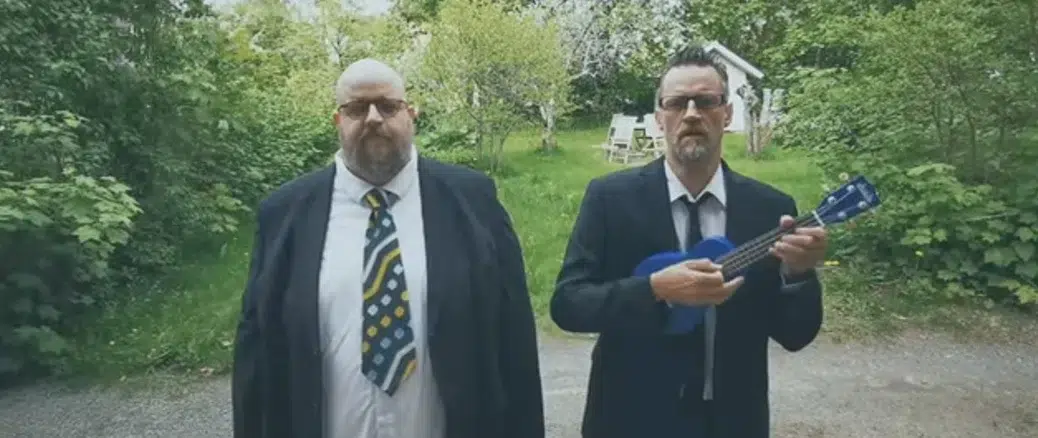 Villasukkaveljet lyhytvartisissa villasukissa