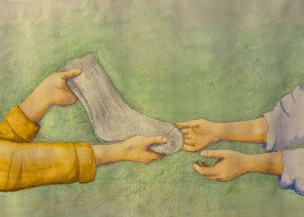 Lämmin lahja tuntemattomalle